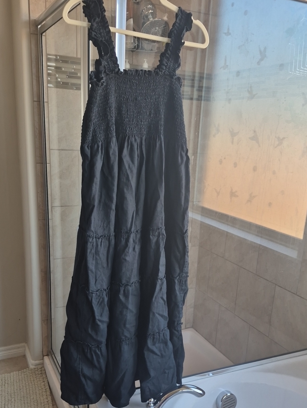 Quince Linen Maxi Dress Size XL